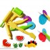 Fashionclubs 6pcs set Plastic Art Clay and Dough Playing Tools Set For Children Ages 3 And Up B01N6QFTIM